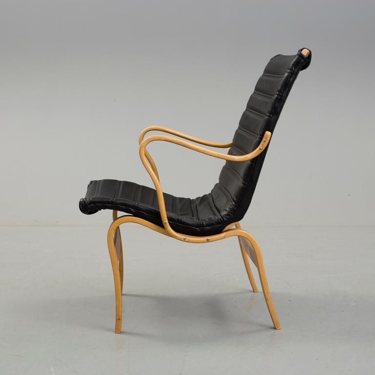 FÅTÖLJ, "Eva", Bruno Mathsson, Firma Karl Mathsson Värnamo 1966.