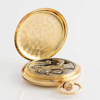 Ch. F. Tissot & Fils, pocket watch, 56 mm, hunter.