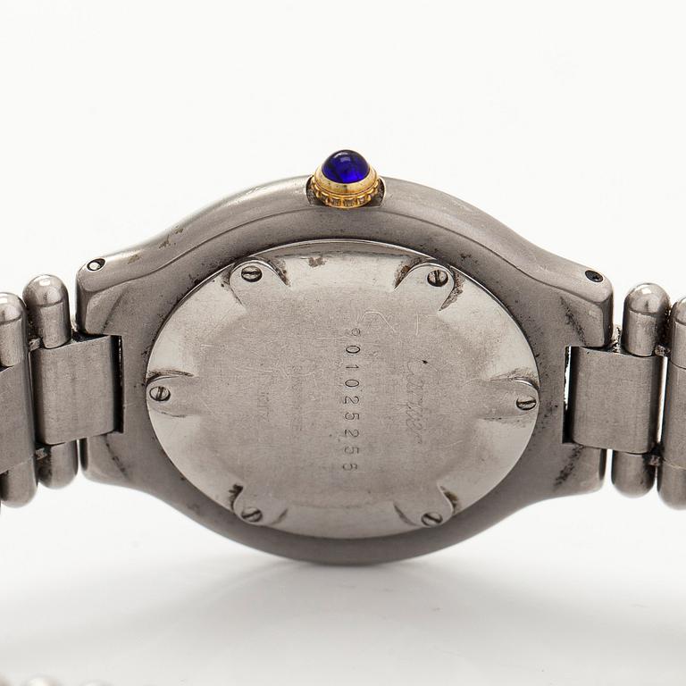 Cartier, Must 21, wristwatch, 31 mm.
