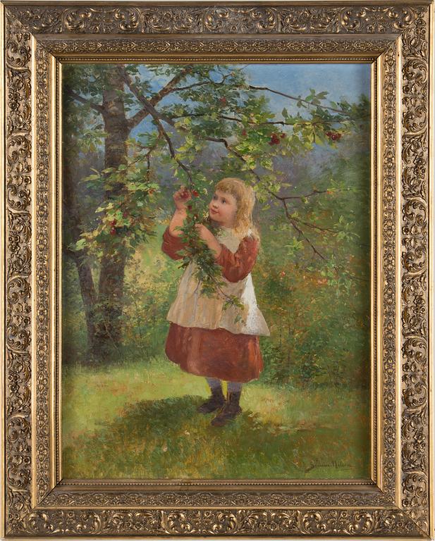 SEVERIN NILSON, olja på duk, signerad.