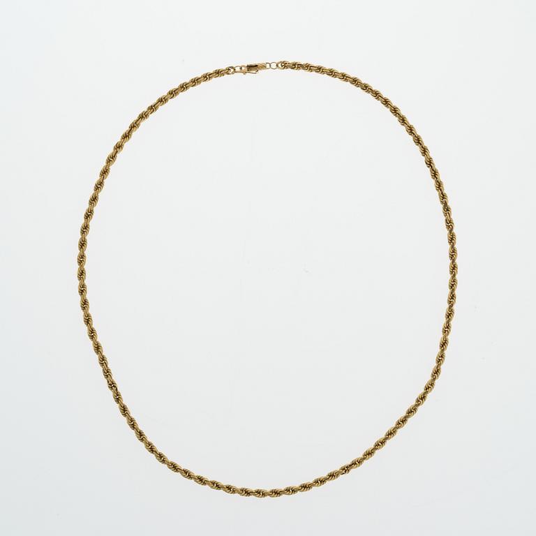 HALSSMYCKE, 14K guld.