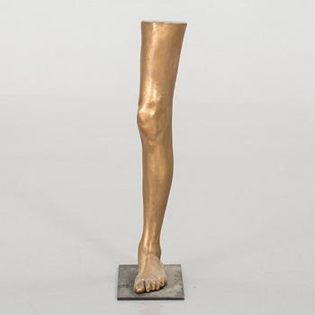 STURE JOHANNESSON,  bronsskulptur, "I Set My Foot in Aarhus – Again!" 2014.