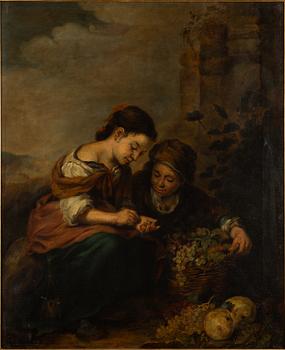 Bartolomé Esteban Murillo, copy after, "The Little Fruitseller".