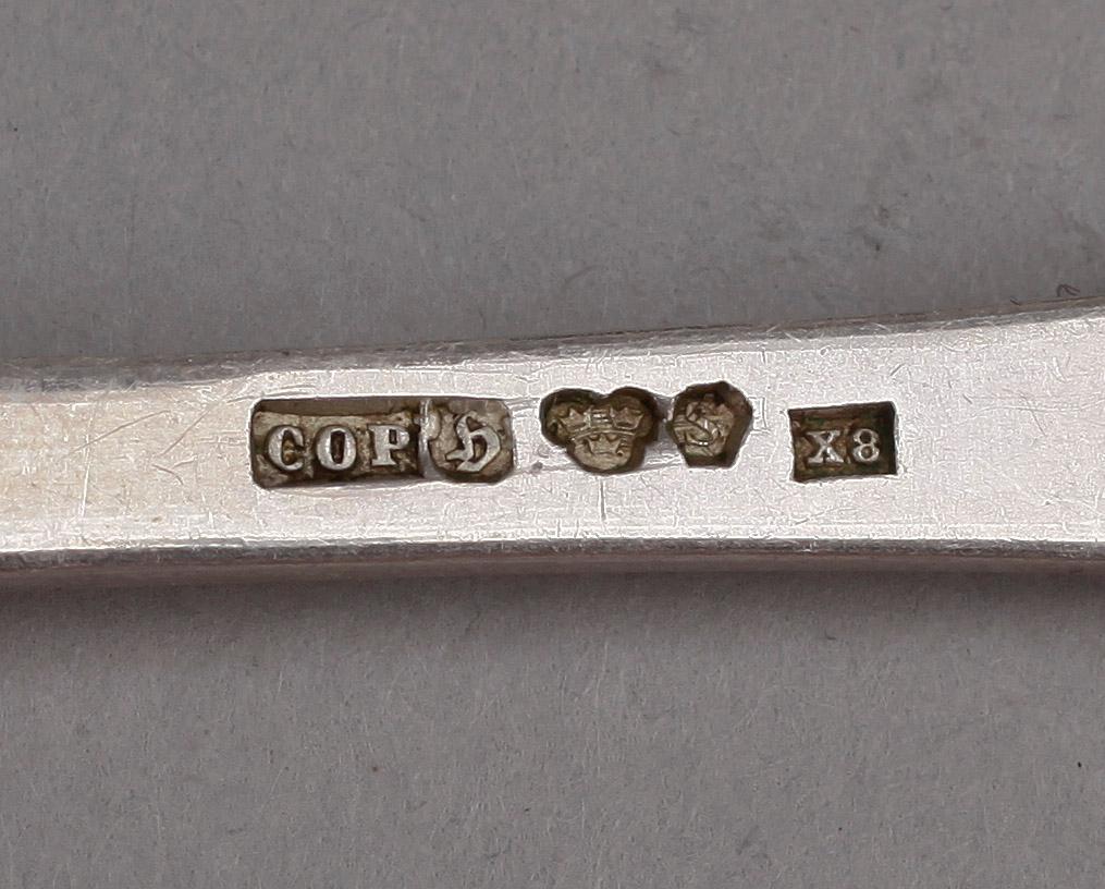 PARTI SILVER, 26 delar, bla Bolindersilver, Sverige, 1900-tal. Totalvikt 480 g.