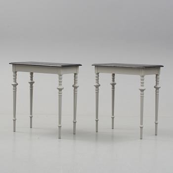 PARBORD, ett par, nyrenässans, 1800-talets slut.