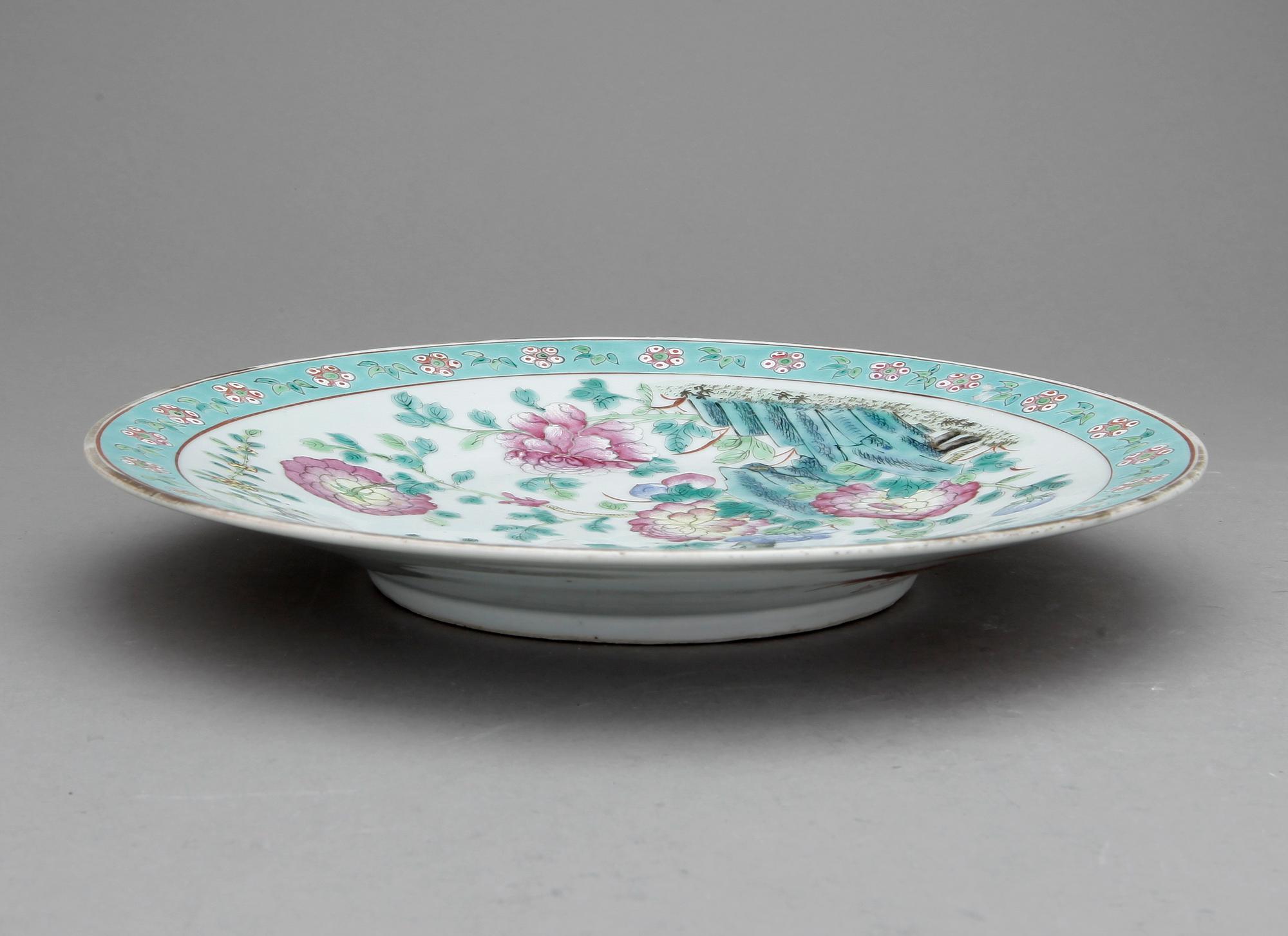 FAT, porslin, Kina, 1800-tal.