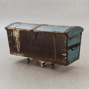 A Swedish painted coffin dated 1835.