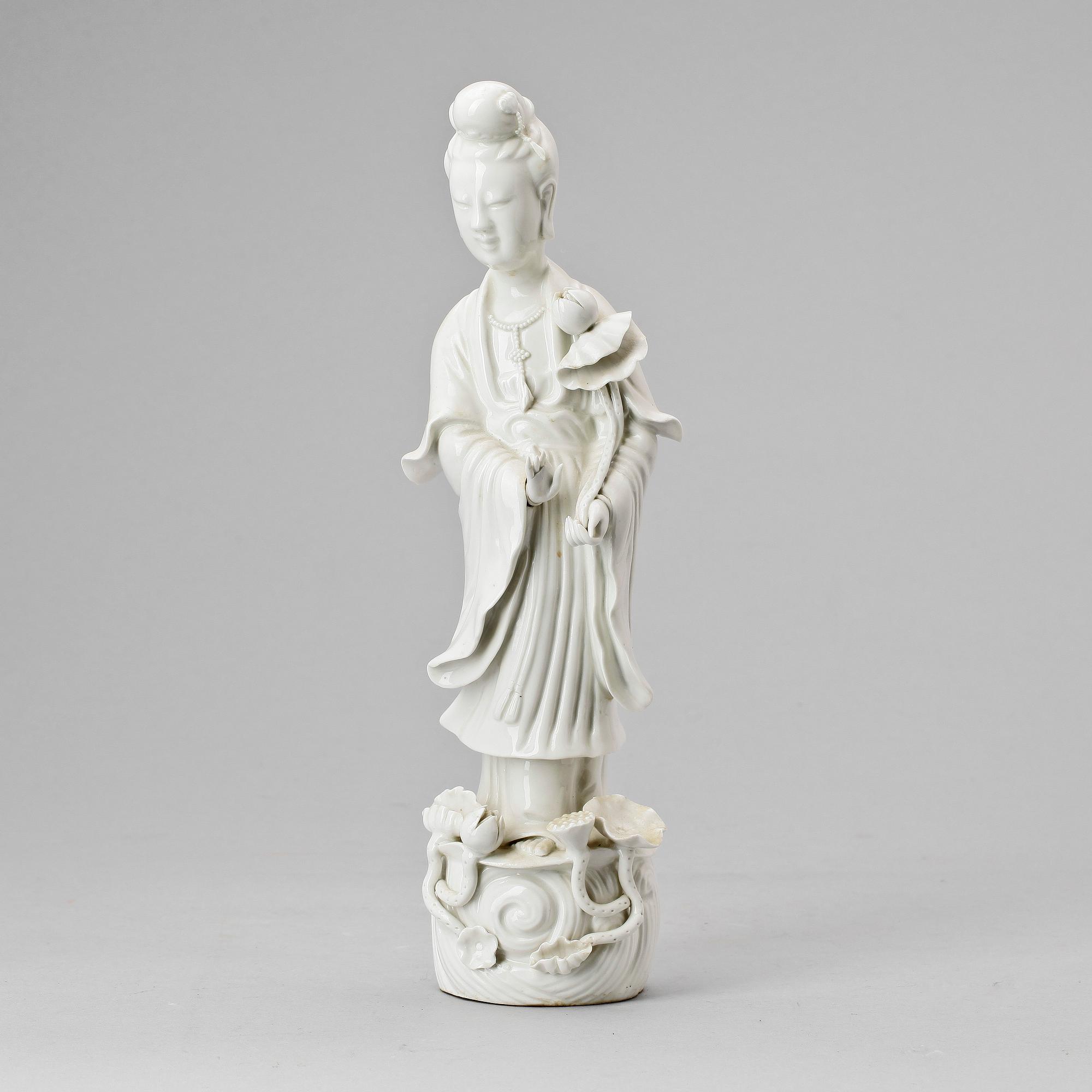 FIGURIN, blanc de chine, 1900-talets första hälft.