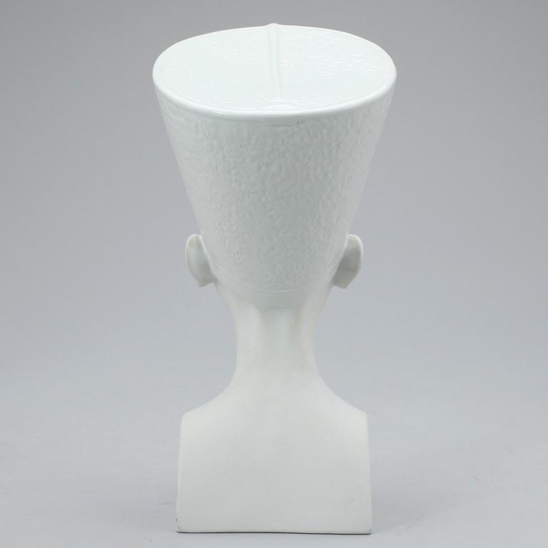 SKULPTUR, porslin, "Nefertiti", Rosenthal.