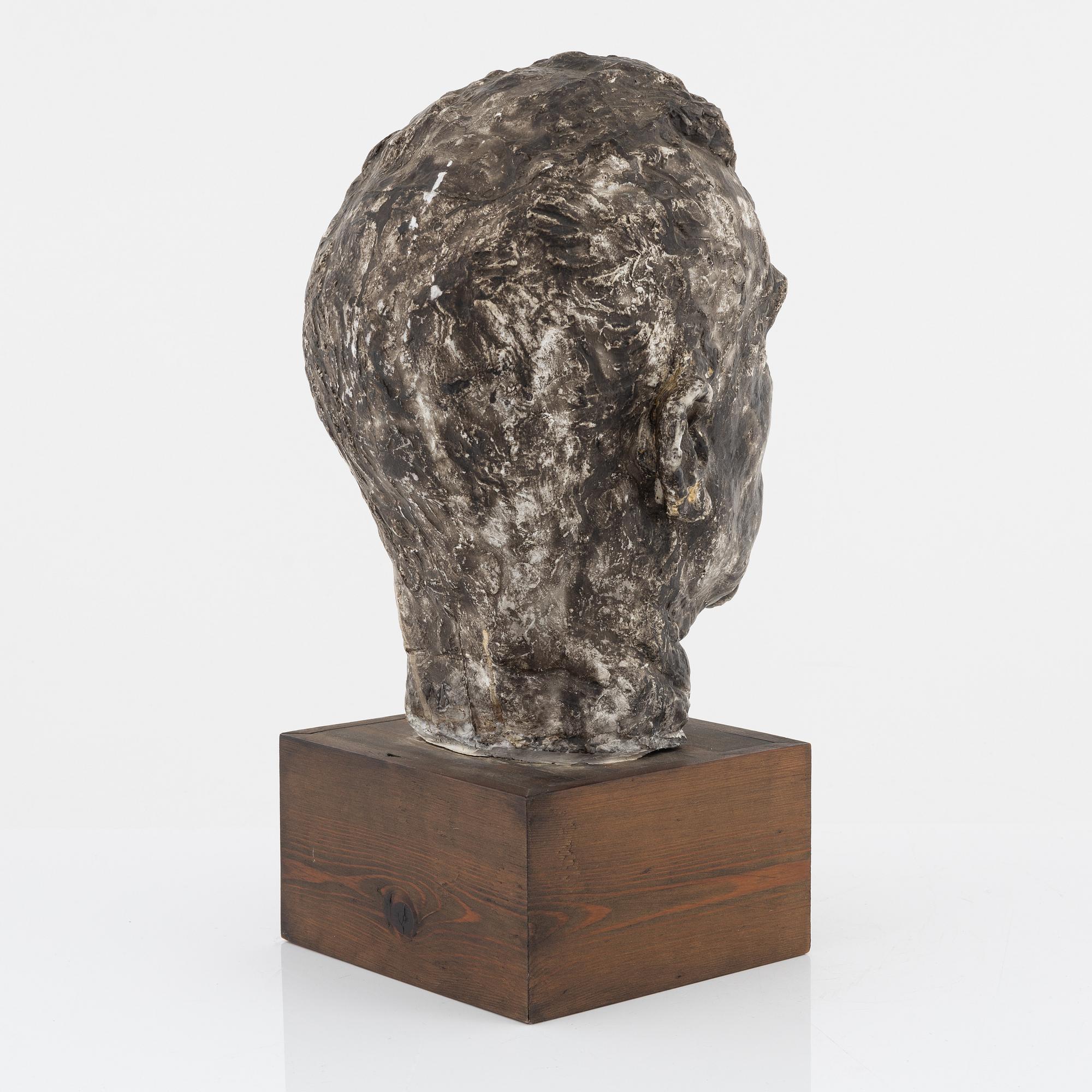 Nils Sjögren, sculpture, plaster.