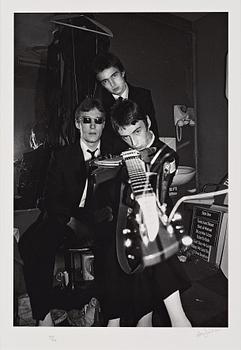 IAN DICKSON, photograph, The Jam, signed and numbered 37/100.