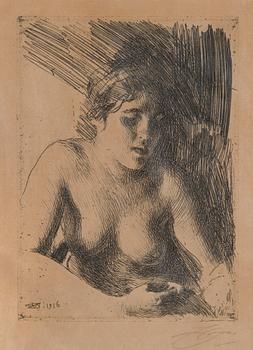 Anders Zorn, "Byst".