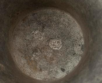 LJUSSTAKAR, ett par, tenn, 1800-talets första hälft.