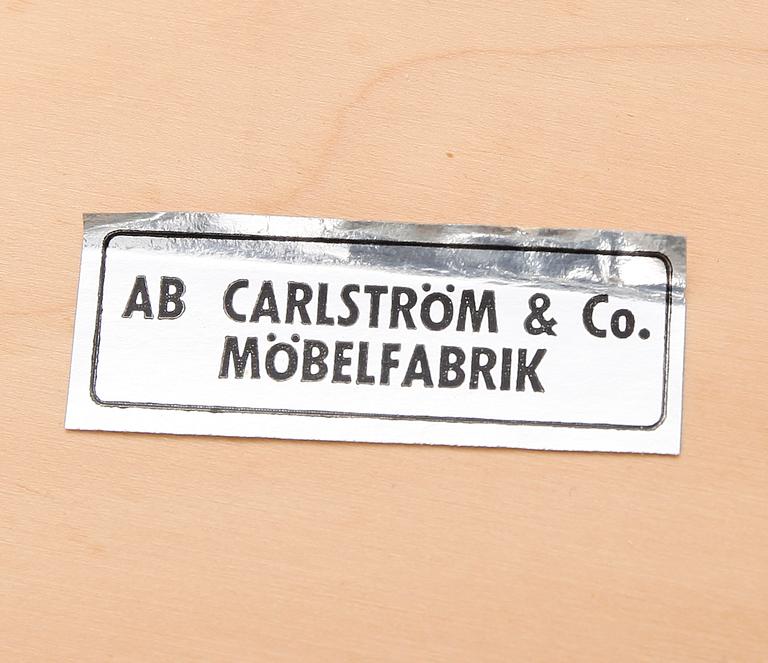 SÄNGBORD, 1 par, Carlströms & Co., 1900-talets andra hälft.