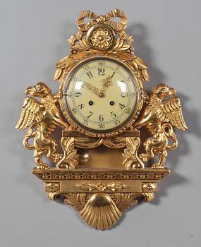 VÄGGUR, empirestil, omkring 1900-talets mitt.
