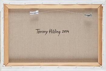 TOMMY HILDING, olja på duk. Signerad och daterad 2014 a tergo.