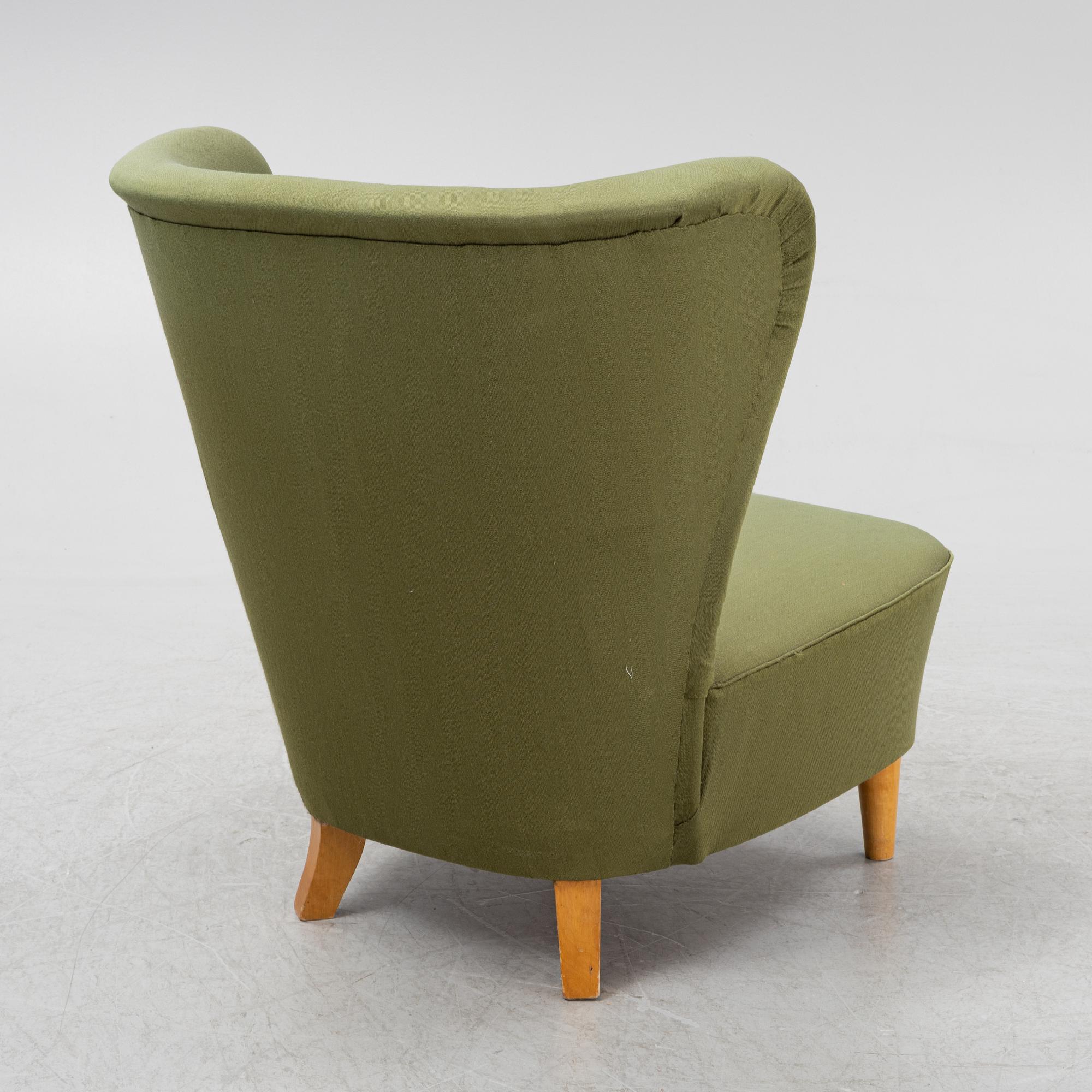 A Swedish Modern lounge chair, 1940's.