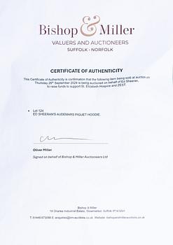 Audemars Piguet, Hoodie, previously owned by Ed Sheeran.