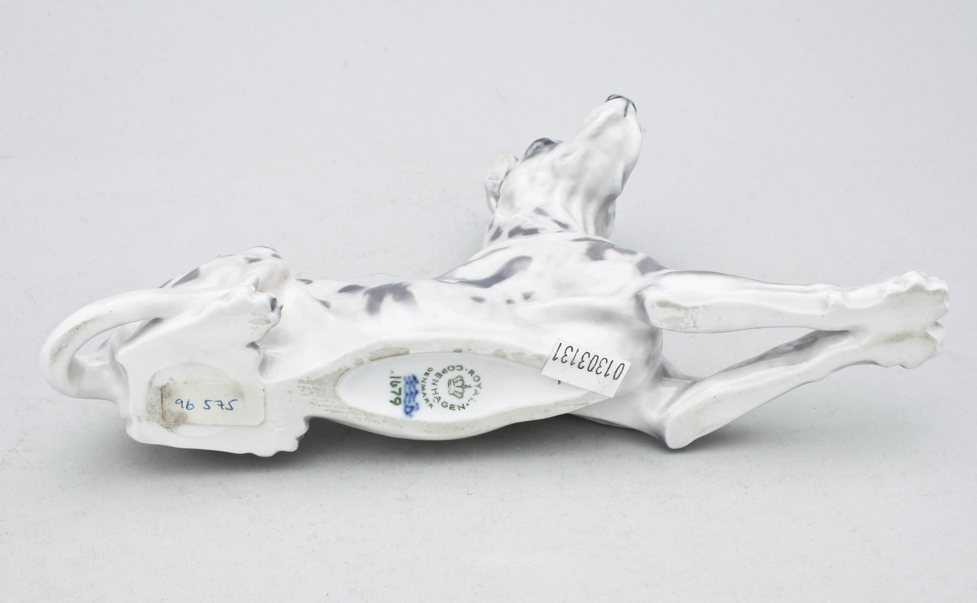 FIGURINER, två st, porslin, Rosenthal resp Royal Copenhagen, 1900-talets slut.
