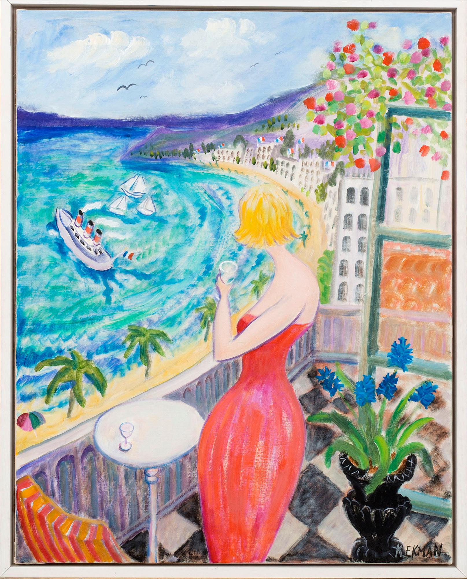 KRISTER EKMAN, olja på duk signerad.