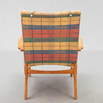 FÅTÖLJ, Brickmärkt  OPE, 1940/50-tal.