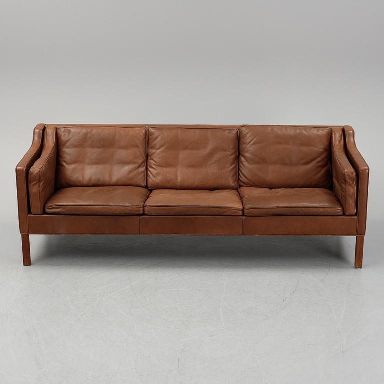 Børge Mogensen, a model 2213 sofa, Fredericia Stolefabrik, Denmark.
