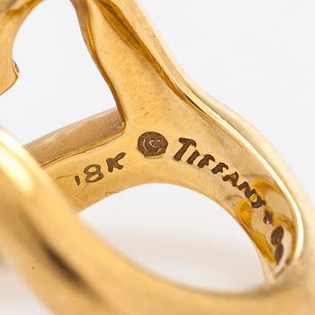 Tiffany & Co, Elsa Peretti, an 18K gold 'Open Heart' ring.