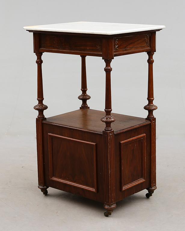 SÄNGBORD, 1800-talets andra hälft.