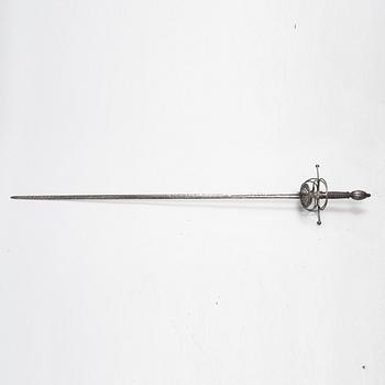 Rapier, second half of the 17th century.