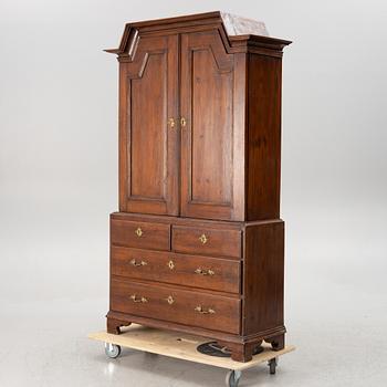 An 18th century cabinet, Sweden.