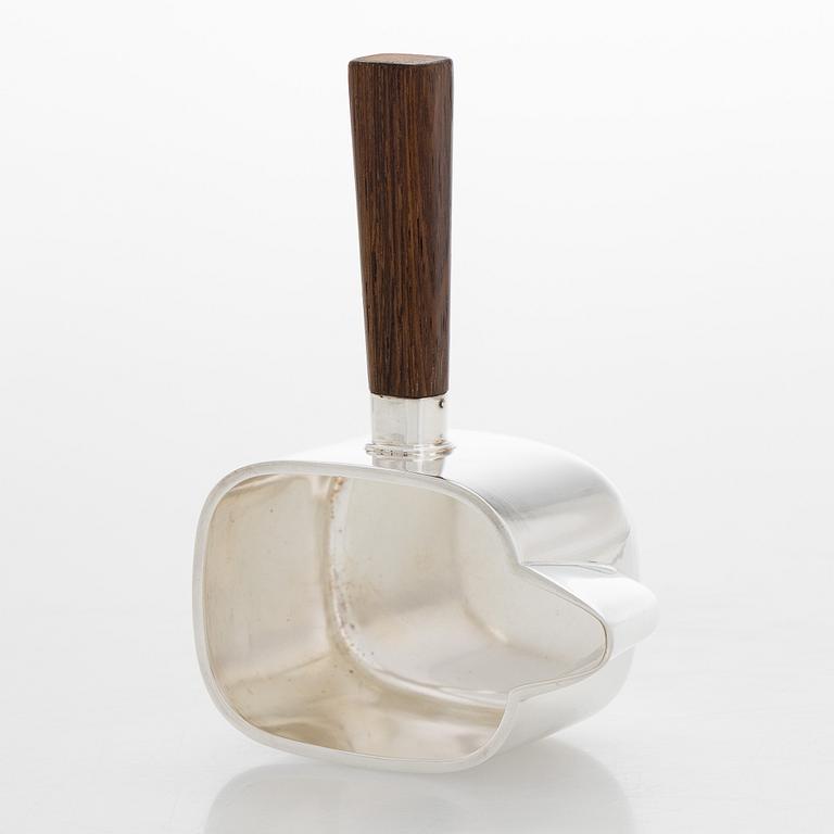 Bertel Gardberg, A silver and rosewood sauce jug, Eino Westerback, Helsinki, 1959.