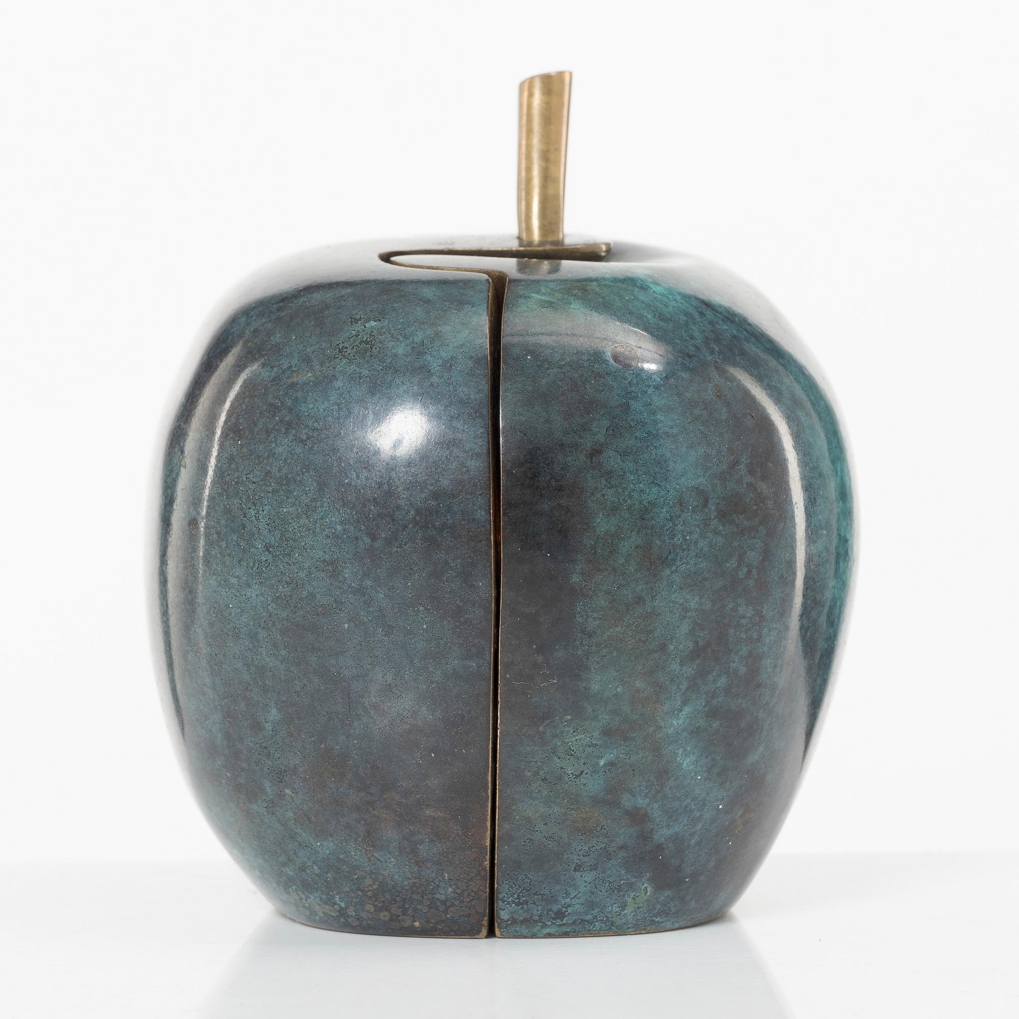 Okänd konstnär, skulptur, brons, signerad.