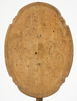 Tebord, Sverige, tidigt 1700-tal, Karolinsk Barock.