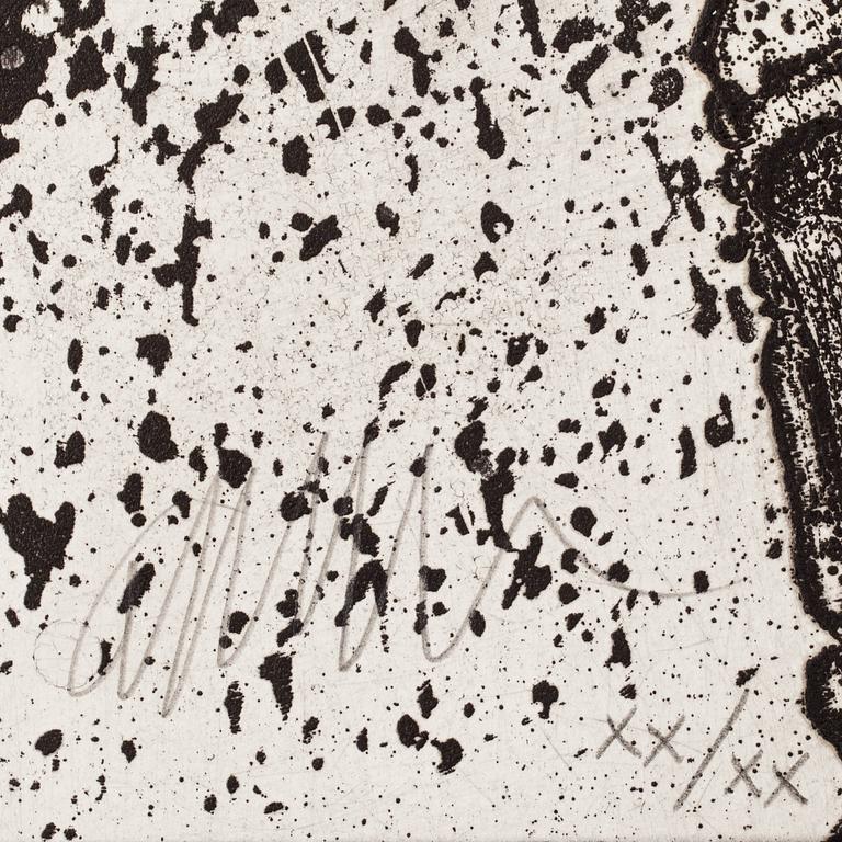 FERNANDEZ ARMAN, etsning, signerad och numrerad XX/XX. Utförd 1988.