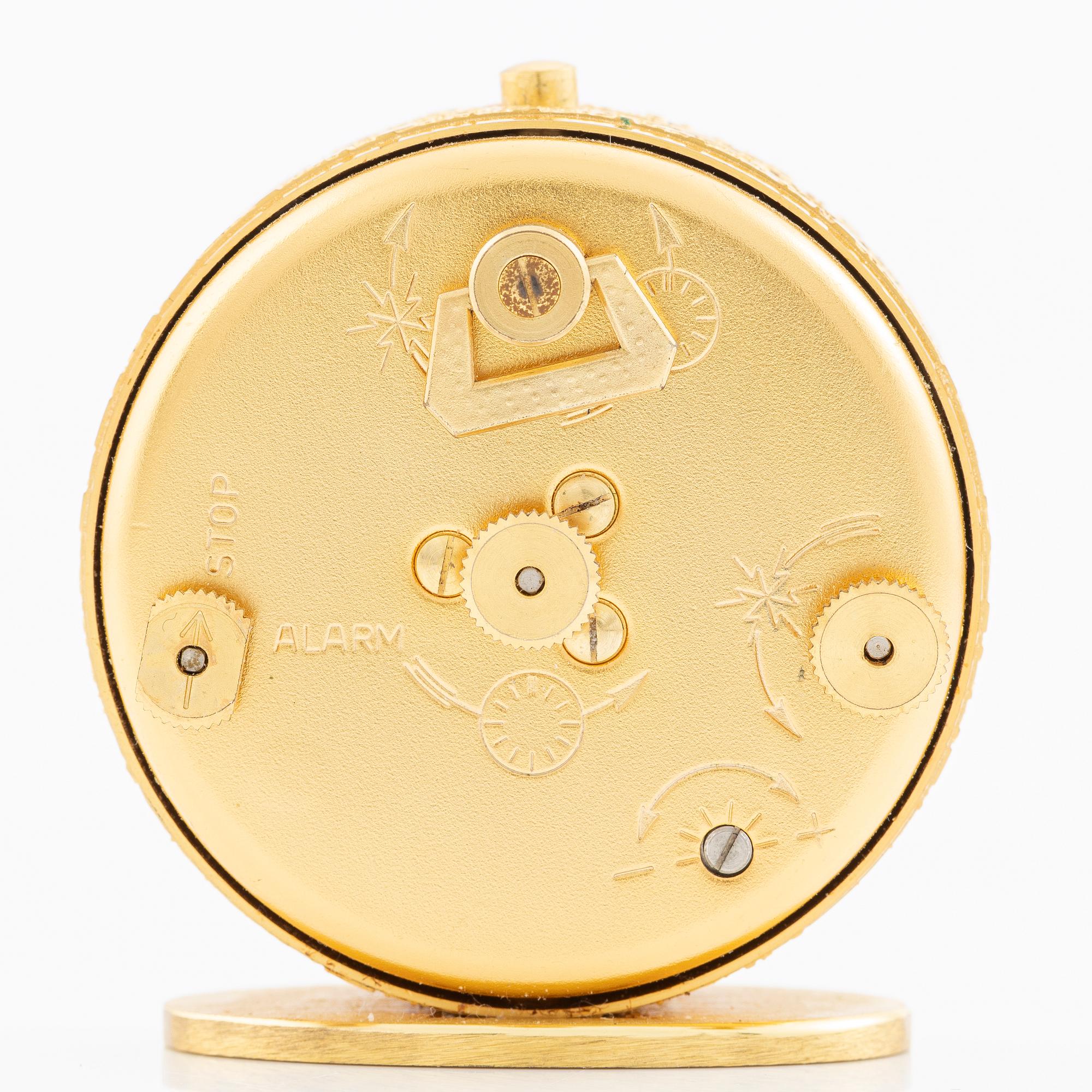 Jaeger-LeCoultre, "Linen Dial", bordsur/reseur, 46 mm.