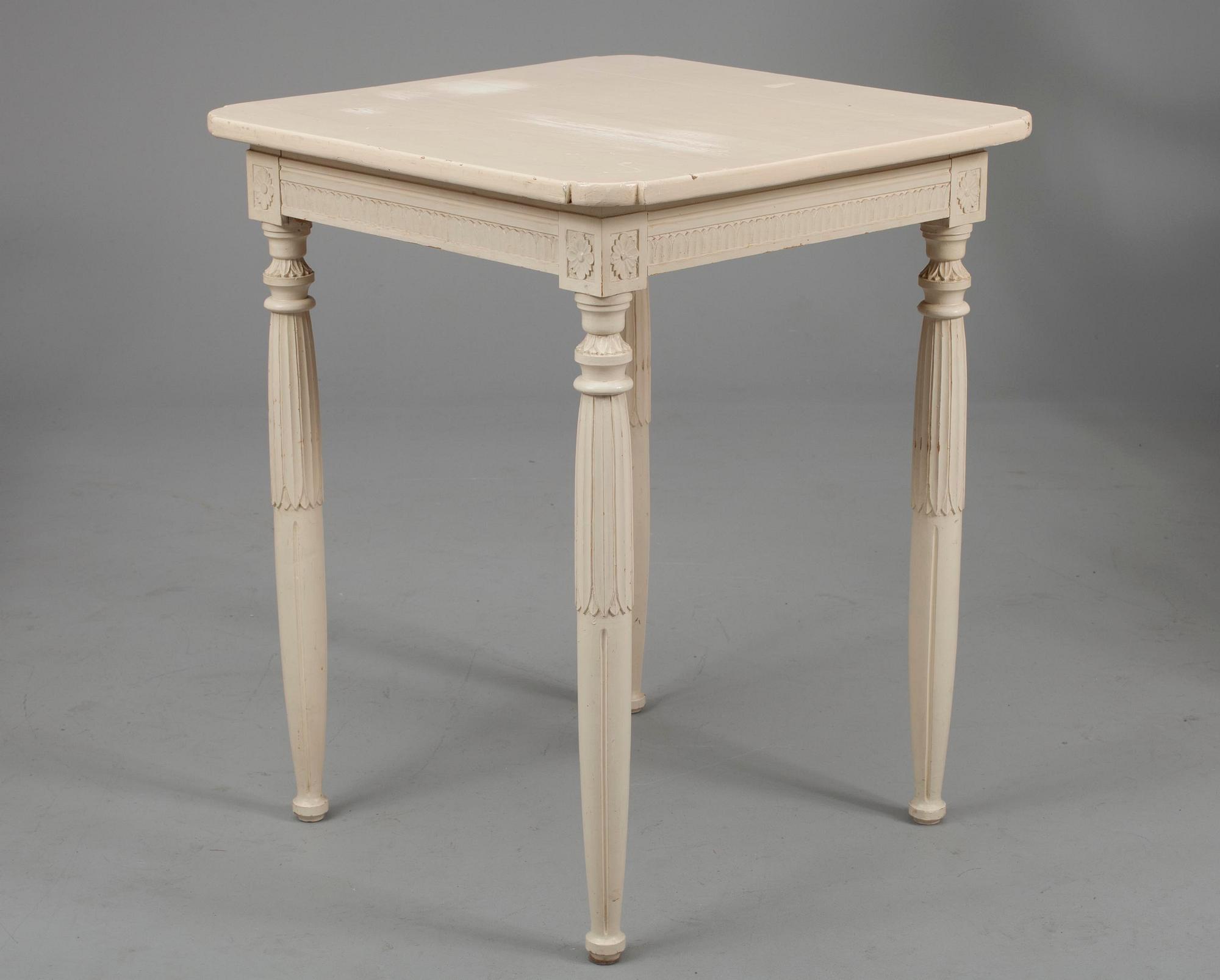 MÖBLEMANG, 4 delar, sengustaviansk stil, 
1900-talets början.