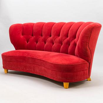 A mid-20th century sofa.