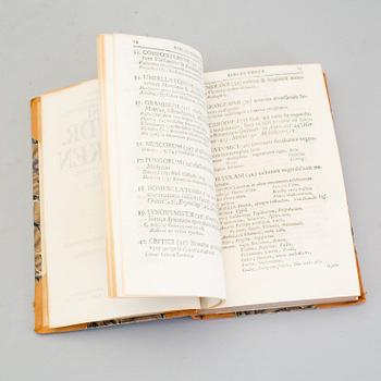 BOOK, 'Philosophia Botanica' by Carl Linnaeus, Gottfried Kiesewetter, Stockholm 1751.