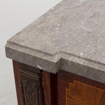A chest of drawers, Gustavian style, mid-20th Century.