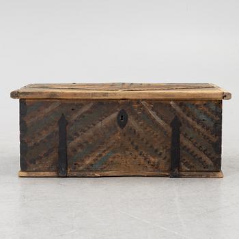 A chest, dated 1852.