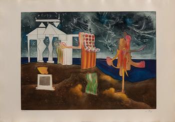 Roberto Matta, mapp "L'Arc, obscure des heures".