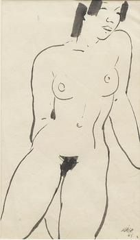 Wilhelm Kåge, Model study.