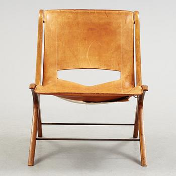 A Peter Hvidt & Orla Mølgaard Nielsen 'X-Chair', Fritz Hansen, Denmark, second half of the 20th c.