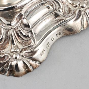 LJUSSTAKE, silver, Sheffield, England, 1833.