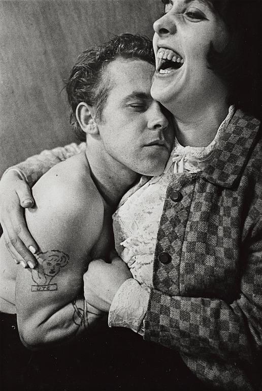 Anders Petersen, "Lilly and Rose, Café Lehmitz, Hamburg 1970".