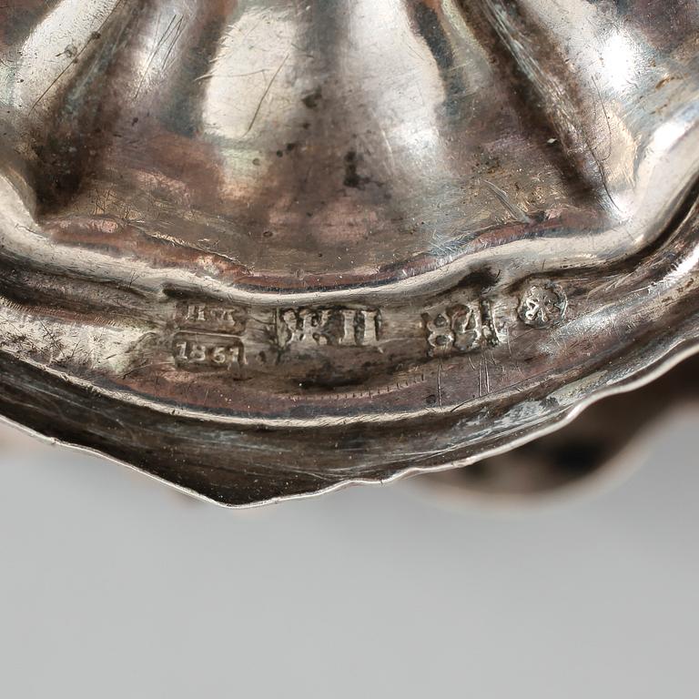 SALTKAR, silver, Ryssland 1851. Vikt ca 58 gram.