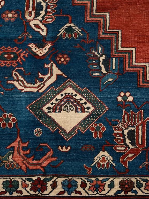 MATTO, an antique Bakshaish, ca 693 x 398,5 cm, dated "1298"AH/1880 AD probably.