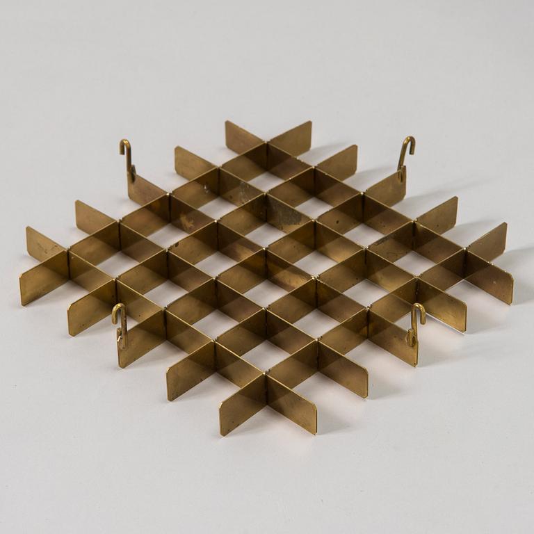 Paavo Tynell, a mid-20th-century 'Tähtitaivas' (Starry sky) ceiling light for Idman, Finland.