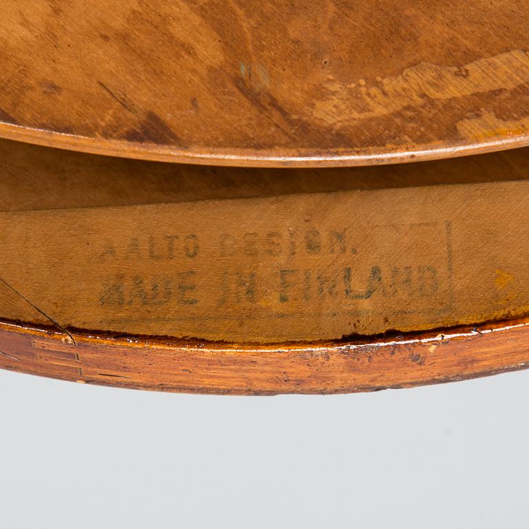 Alvar Aalto, A 1930s 'A70' table for O.Y. Huonekalu- ja Rakennustyötehdas A.B. Finland.