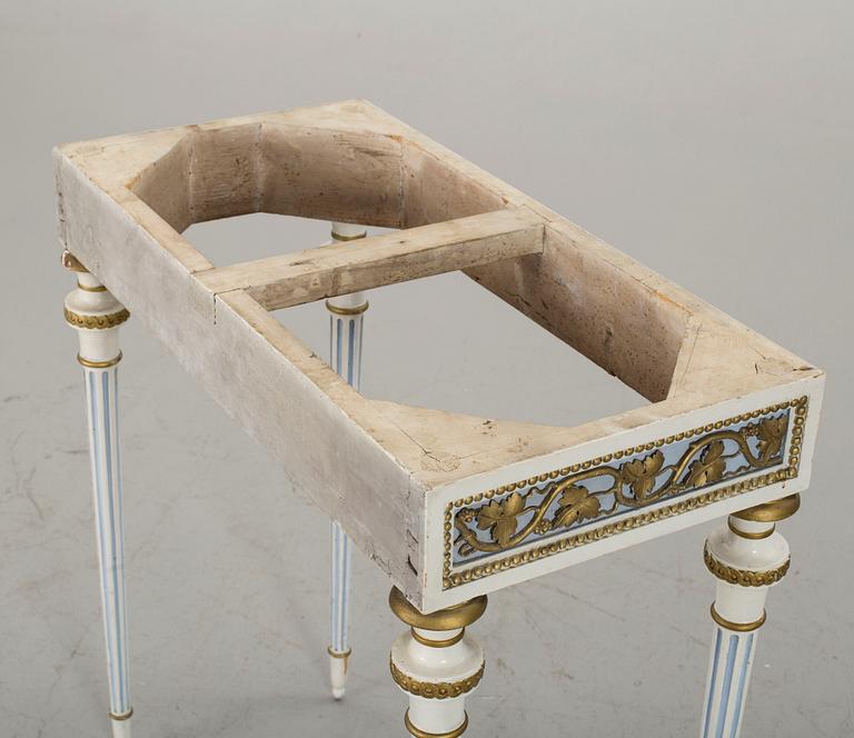 KONSOLBORD, gustavianskt Stockholmsarbete i Pehr Ljungs art, 1700-talets senare del..